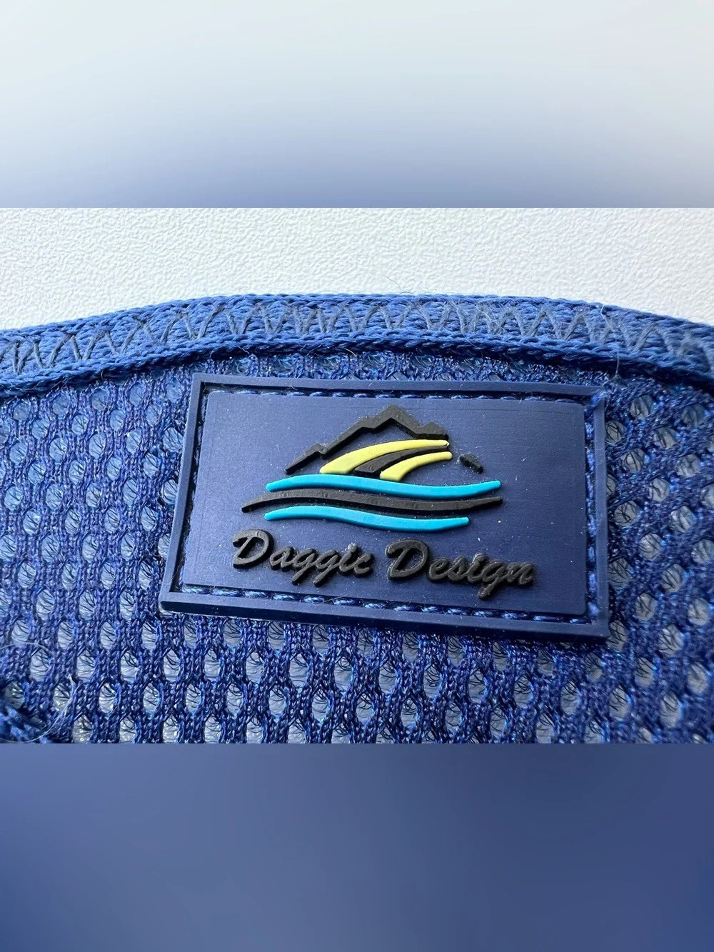 Doggy Design Mesh Dog Harness in Teal & Navy